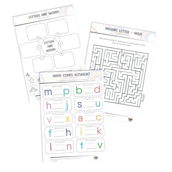 2 Missing Letters & Words