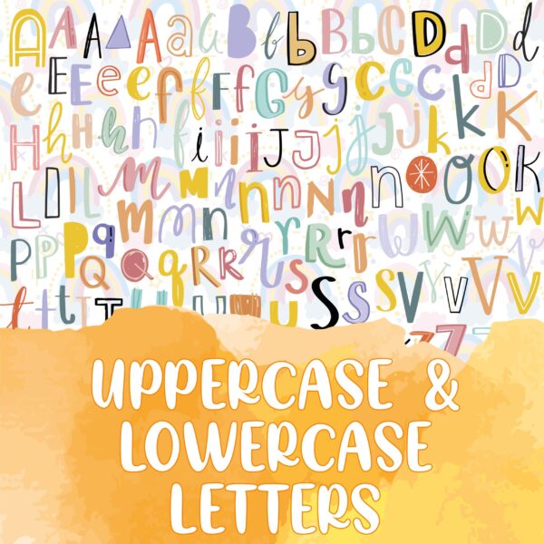 Uppercase & Lowercase Letters