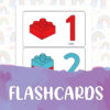 FLASHCARDS NUMBERS-50 Duplo Flashcards