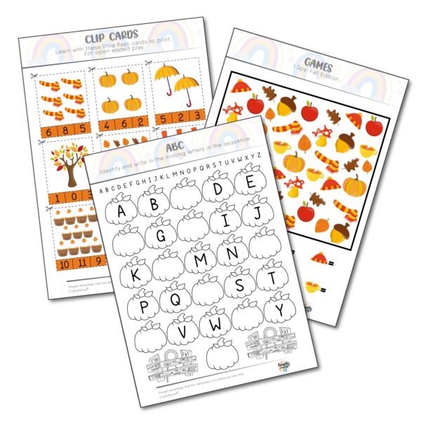 Autumn fun learning & art